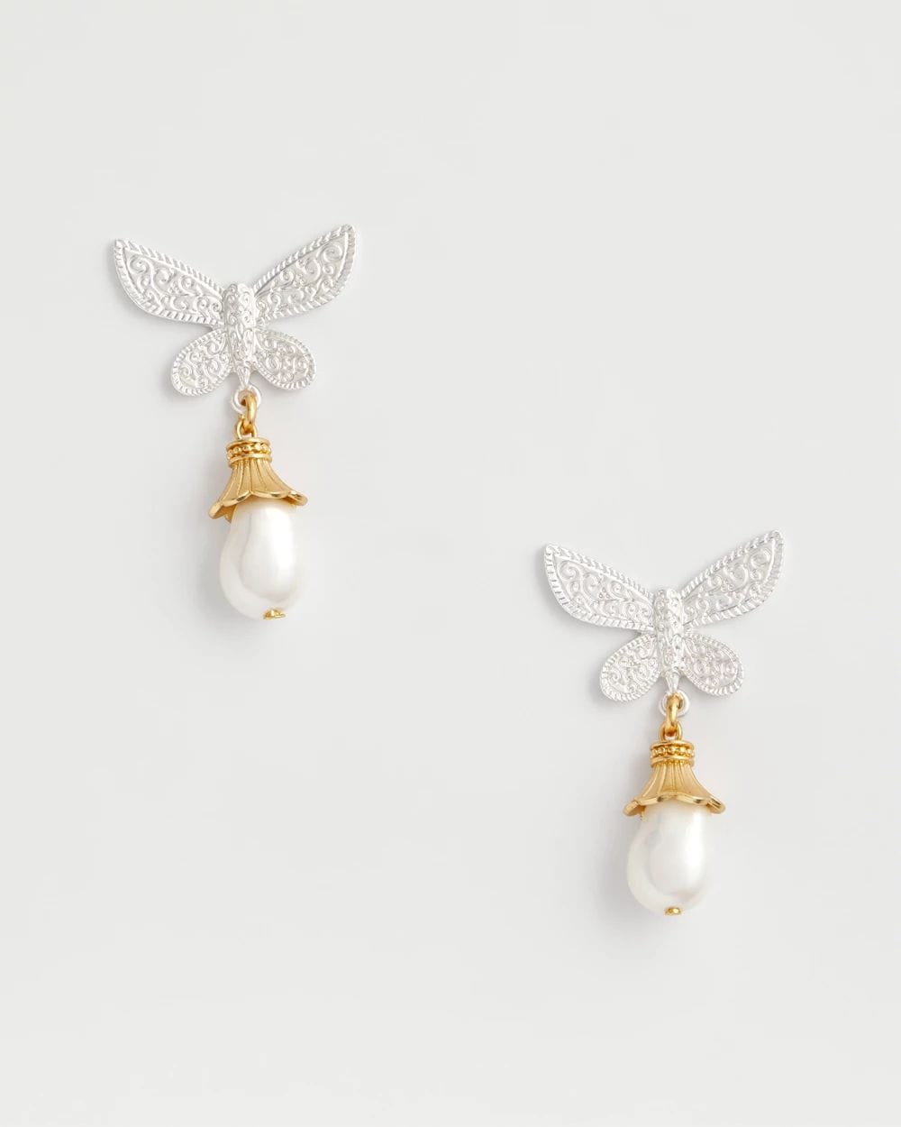 トップス beauty beast Butterfly effect MOCKNECK L Slinky Twist Detail Off Shoulder Butterfly Print Top Black